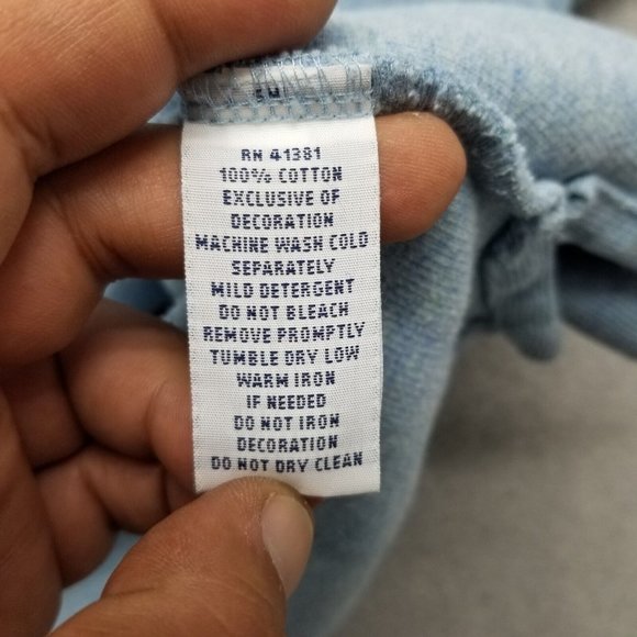 Polo Ralph Lauren Sweater Mens Large Blue Pullover Mock Neck Zip Cotton - Picture 14 of 14